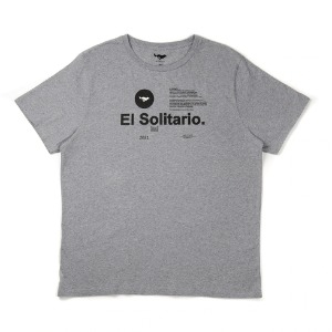 ↓30% [엘솔리타리오] El Solitario Essence Grey T-Shirt