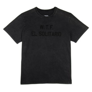 [엘솔리타리오] El Solitario WTF Faded Black T-shirt